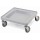 Transportvogn for oppvask kurver
