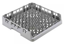 Cambro oppvaskkurv grå en åpen side
