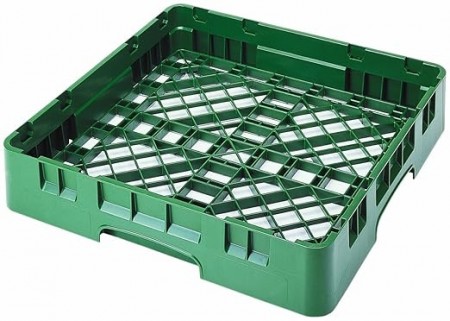 Cambro oppvaskkurv glass åpen grønn